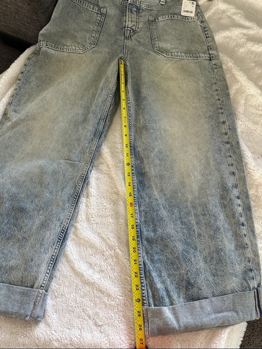Free People Palmer Cuffed Jeans - Picture 8 of 8